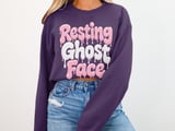 Resting Ghost Face Tee or Sweatshirt thumbnail 15