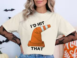 I'd Hit That Traffic Cone Tee thumbnail 4