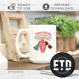 Good Friends Questionable Itinerary PNG Digital File, Retro Travel Sublimation Design, Girls Trip Road Trip Gift For Her, Best Friend Funny thumbnail 4