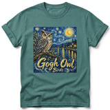 Gogh Owl ~ Comfort Colors Premium Tee thumbnail 8