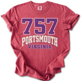 757 Portsmouth VA Tee thumbnail 1