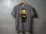 Tired Monster Coffee and Cat Tee or Sweatshirt thumbnail 9