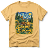 Gogh Wild, Stay Cozy ~ Comfort Colors Premium Tee thumbnail 7