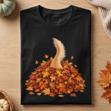 Dog Tail in Leaf Pile Tee thumbnail 3