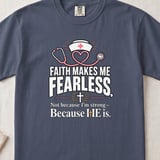Faith Makes Me Fearless Tee thumbnail 4