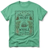Moby Dick Embroidered Book Cover Tee thumbnail 23