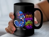Spill The Tea Blue Jay Halloween Mug thumbnail 11