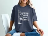 Practicing My Clarinet... And My Patience Graphic Tee thumbnail 4