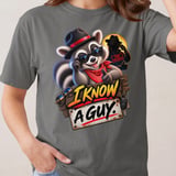 I Know A Guy Raccoon Tee thumbnail 6
