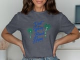 Don't Worry Beach Happy Road Trip T-Shirt, Palm Tree Beach Graphic Shirt, Cruise Getaway T-Shirt, Summer Beach Trip Tee thumbnail 4