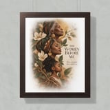 Generational Black Art Poster, The Women Before Me Framed Poster, African American Heritage Wall Art, Black Mother Daughter Gift Decor thumbnail 12