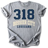 318 Bossier City Louisiana Tee thumbnail 4