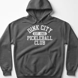 Pickleball Gildan Fleece Hoodie, Dink City Est. 1965 Pickleball Club, Court Pullover thumbnail 4
