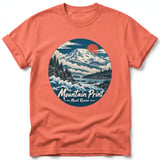 Mountain Print ~ Comfort Colors Premium Tee thumbnail 4