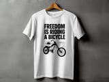 Freedom Is Riding a Bicycle | Chopper Cruiser T-Shirt thumbnail 14