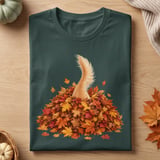 Dog Tail in Leaf Pile Tee thumbnail 7