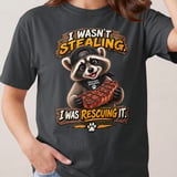 I Wasn't Stealing Raccoon Tee thumbnail 5