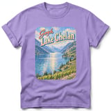 Gogh Lake Chelan ~ Comfort Colors Premium Tee thumbnail 6