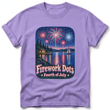 Firework Dots ~ Comfort Colors Premium Tee thumbnail 6