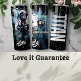 20oz Skinny Tumbler with Straw, Gorilla Gamer Tumbler, Gaming Cup, Video Game Gift for Boys and Teens thumbnail 9