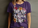 Fall Air and Pumpkin Flair Tee or Sweatshirt thumbnail 1
