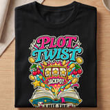 Plot Twist Jackpot Graphic T-Shirt thumbnail 7