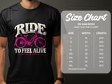 Ride To Feel Alive | Beach Cruiser Shirt thumbnail 3