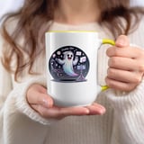 Halloween Mug, Spooktok Ghost Mug, Funny Halloween Mug, Spooky Mug, TikTok Ghost, Halloween Gift, Cute Ghost Mug, Fall Mug, Trendy Mug thumbnail 6