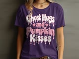 Ghost Hugs and Pumpkin Kisses Tee or Sweatshirt thumbnail 10