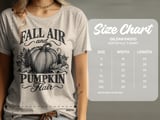 Fall Air And Pumpkin Flair Tee thumbnail 4