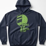 Pickleball Gildan Fleece Hoodie, Paddle Up Butter, Cup, Court Pullover thumbnail 6