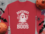 Bartender I Serve The Boos Tee thumbnail 8