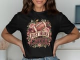Just Here To Cheer Football Tee or Sweatshirt thumbnail 9