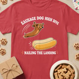 Sausage Dog High Dive Tee thumbnail 4