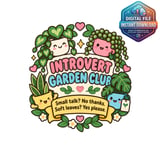 Introvert Garden Club Mug Wrap thumbnail 2