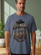 Country Kind Of Crazy Mens Tee thumbnail 16