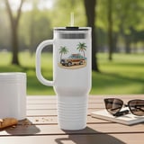 Grand Wagoneer Tumbler, The Waggy Tumbler, Beach Car Tumbler, Surfboard Car Gift, Cars Tumbler, Retro SUV Tumbler, Cool Car Tumbler thumbnail 8