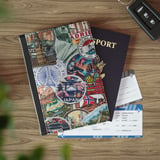 Vintage Travel Stamp Passport Cover thumbnail 4