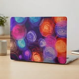 Abstract Glowing Circles MacBook Case thumbnail 4