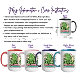 Leaf Me Alone Digital Mug Wrap thumbnail 3