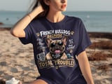 French Bulldog Total Trouble Tee thumbnail 5