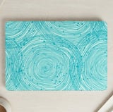 Aqua Ripple Swirl MacBook Case thumbnail 1