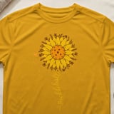 Pickleball Sport-Tek Performance Tee, Pickleball Sunflower Graphic, Moisture Wicking Court Apparel thumbnail 3