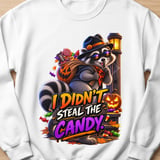 Randy the Raccoon Halloween Candy Sweatshirt thumbnail 10