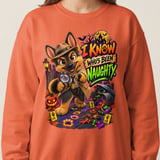 Detective Chase the Dog Halloween Sweatshirt thumbnail 11