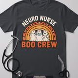 Neuro Nurse Boo Crew Tee thumbnail 1