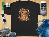 Cute Highland Cow Coffee Tee thumbnail 10