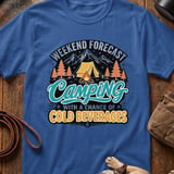 Weekend Forecast Camping Tee thumbnail 5