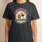 I Make Pour Decisions T-Shirt, Funny Adulting Is Hard Beer Wine Tee, Sarcastic Drinking Humor Party Lover Gift Distressed Graphic Shirt thumbnail 7