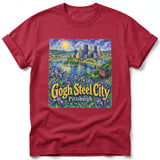 Gogh Steel City ~ Comfort Colors Premium Tee thumbnail 2